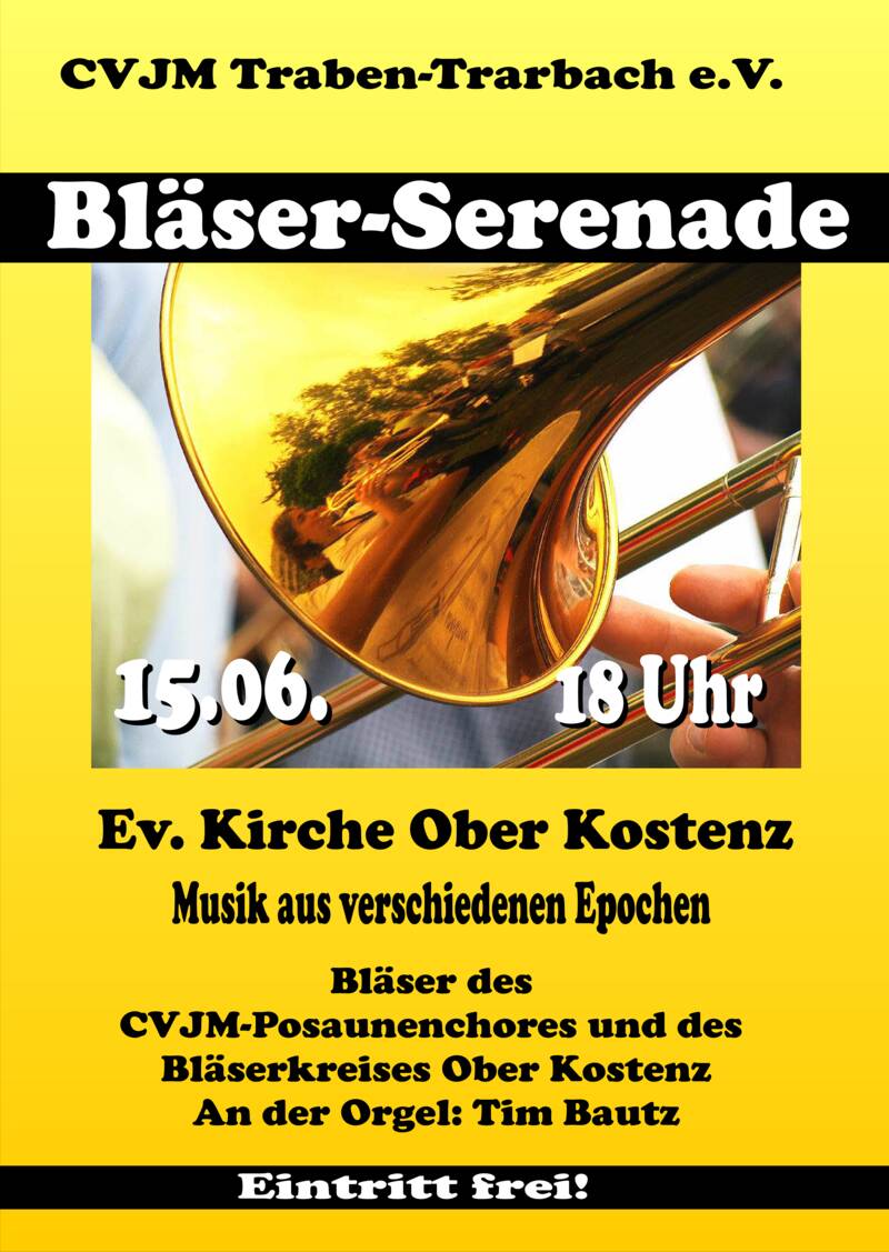 Plakat Bläser Serenade 2025 Ober Kostenz (1)